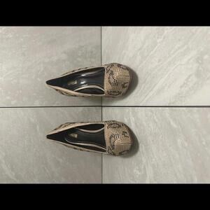 Report Signature 'Parker' rhinestone leopard print platform stilettos Size 8.5